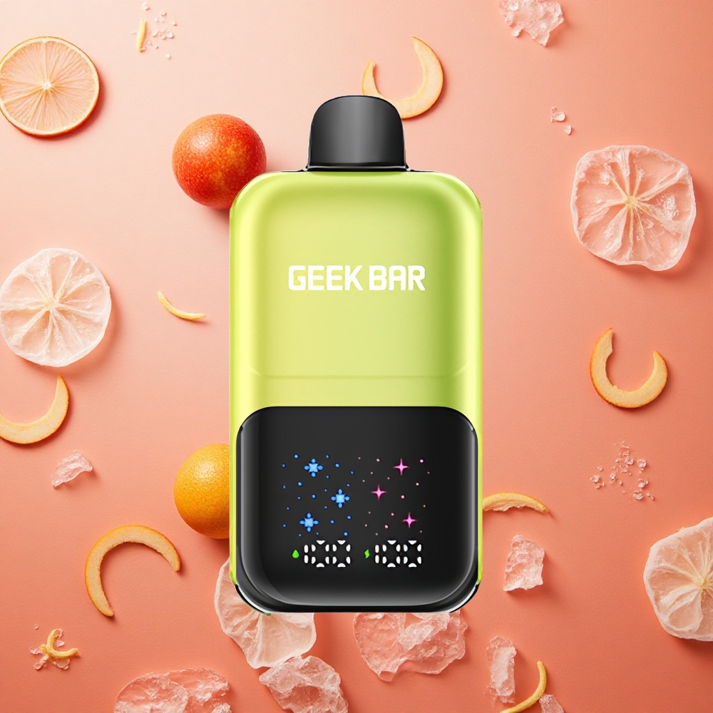 GEEK BAR 2GO 50000 Puffs Mela Acida Ghiaccio Schermo Interattivo Batteria Ricaricabile Italia wholesale