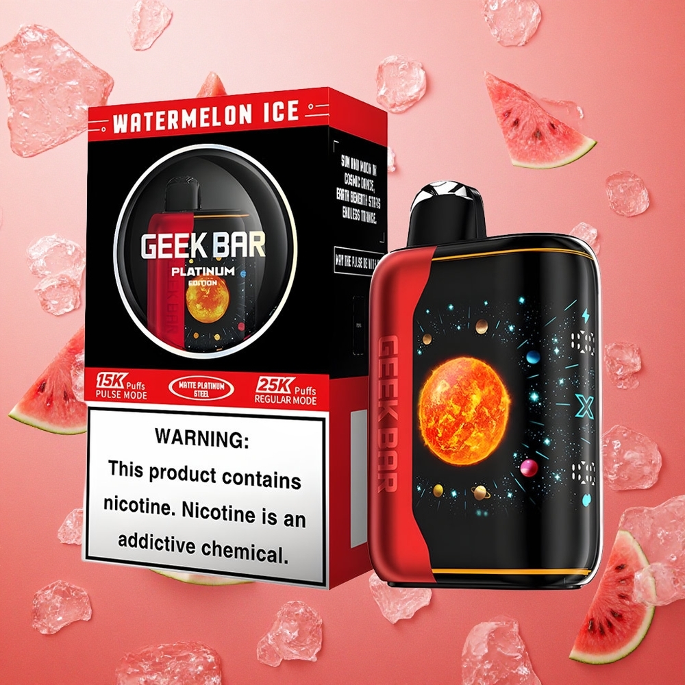 GEEK BAR Platinum Edition 25000 boccate Anguria Ghiacciata Ricarica Rapida Italia wholesale