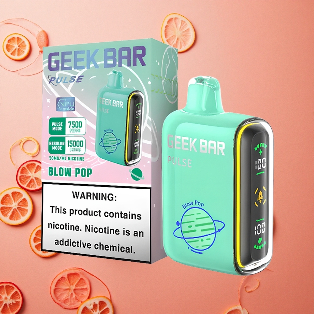GEEK BAR Pulse 15000 Puffs Capacità 16ML Nicotina 5% Italia wholesale