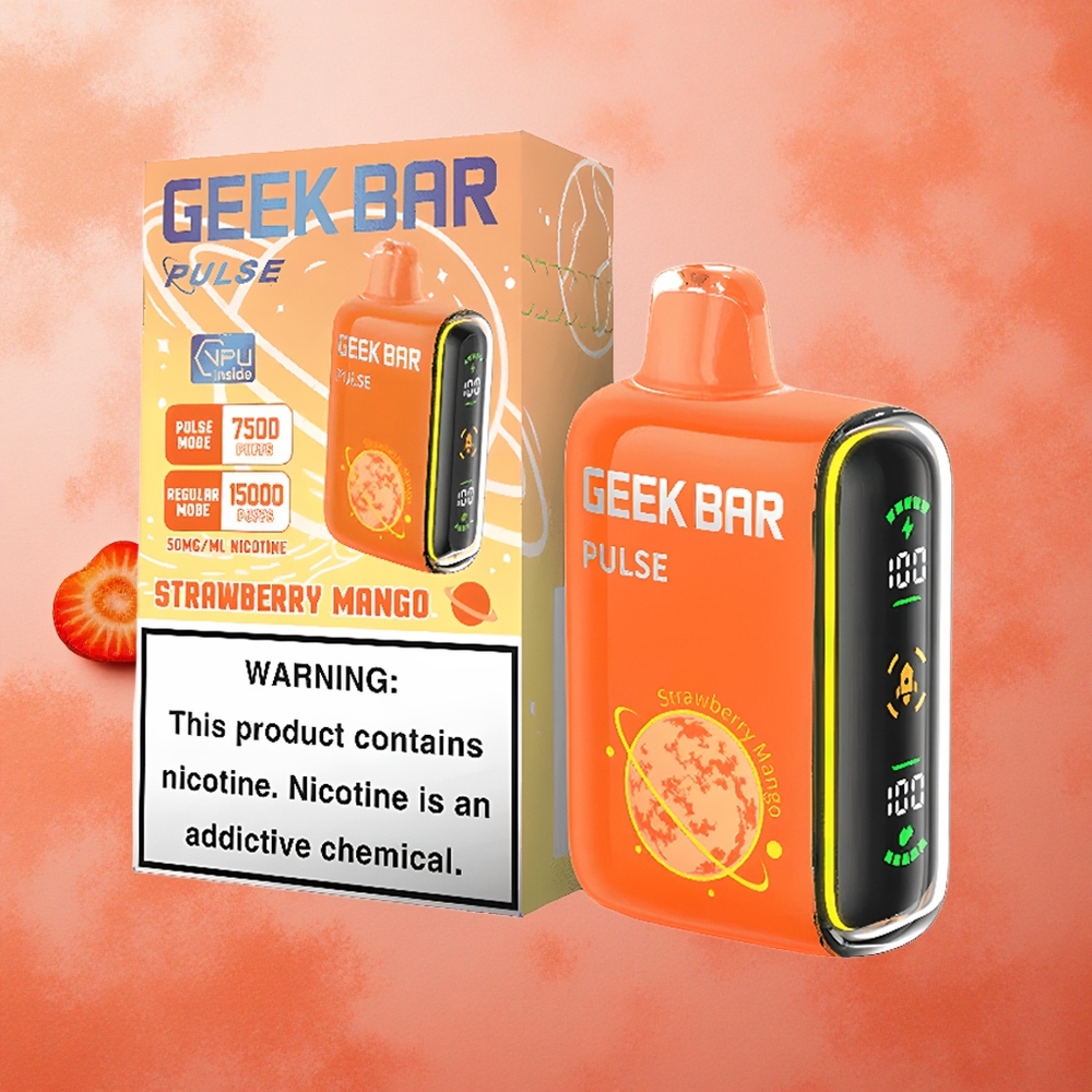GEEK BAR Pulse 15000 Puffs Capacità 16ML Nicotina 5% Italia wholesale