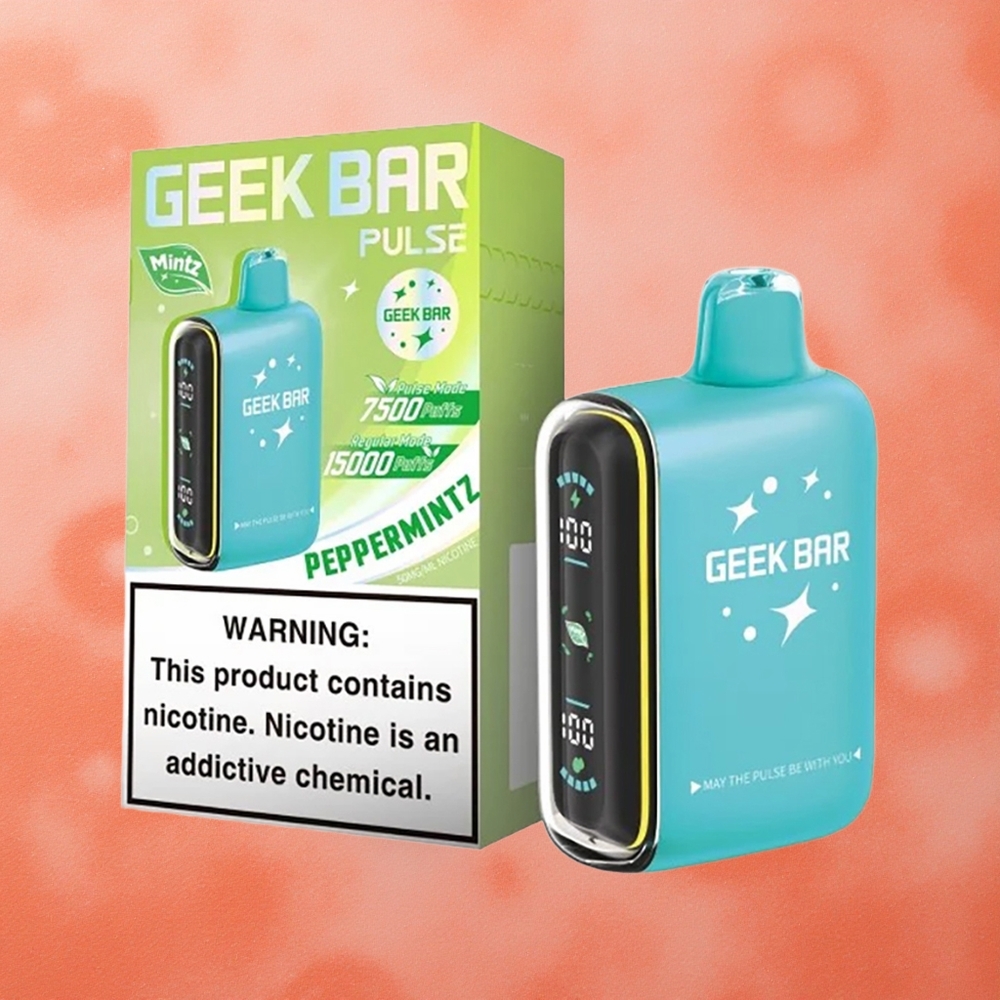 Geek Bar Pulse 15000 Puffs 16ML Aroma Menta Italia wholesale