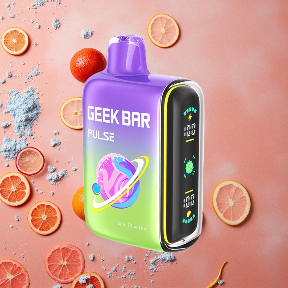 Geek Bar Pulse 15000 Puffs Capacità E-Liquid 16ML Gusto Aspro Italia wholesale