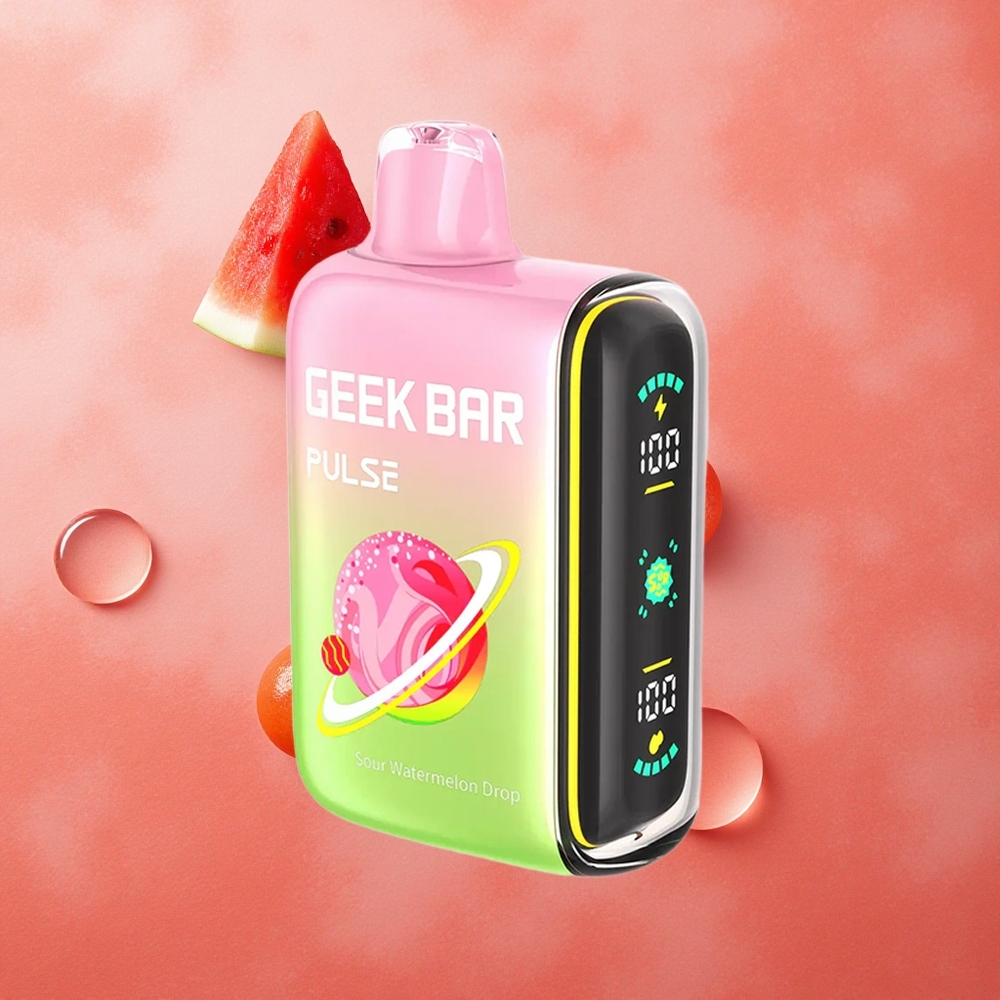 Geek Bar Pulse 15000 Puffs Capacità E-Liquid 16ML Gusto Aspro Italia wholesale
