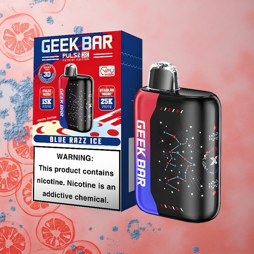 GEEK BAR Pulse X 25000 Puffs 18mL E-Liquido Pre-riempito Patriot Edizione Italia wholesale