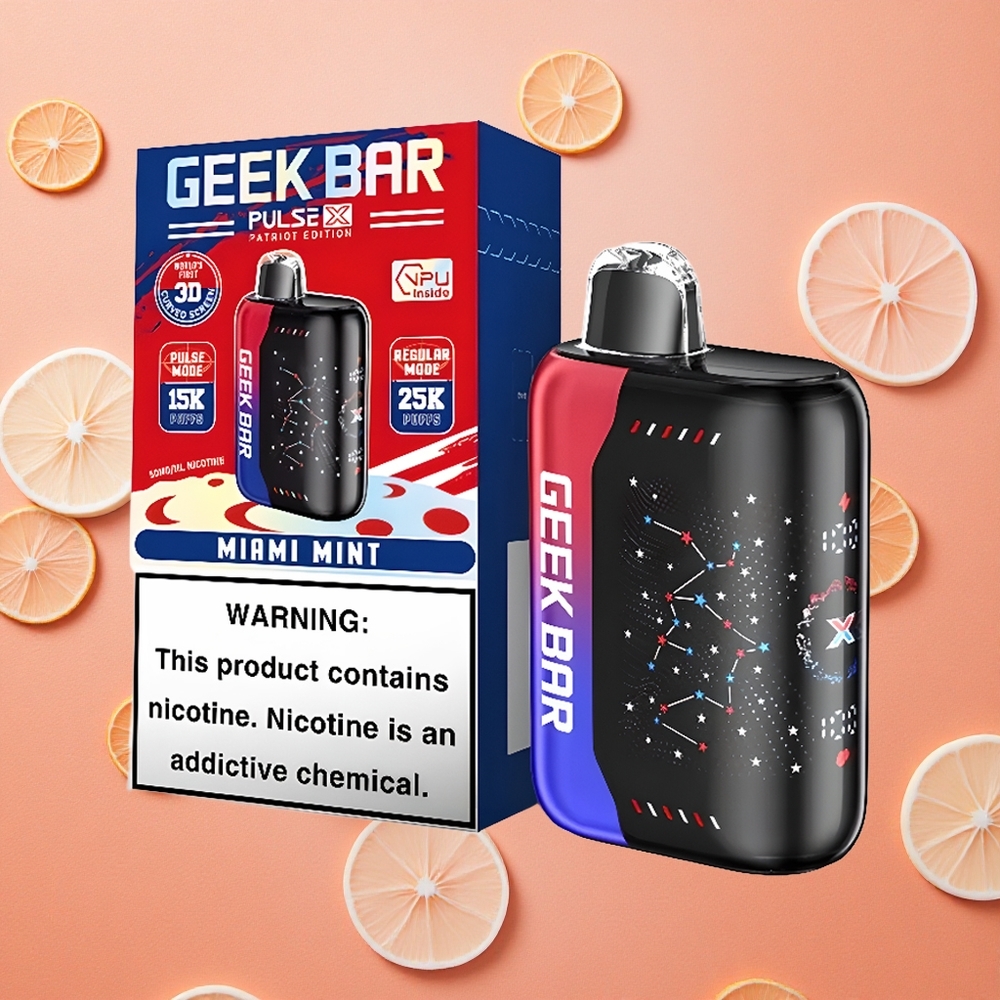 GEEK BAR Pulse X 25000 Puffs 18mL E-Liquido Pre-riempito Patriot Edizione Italia wholesale