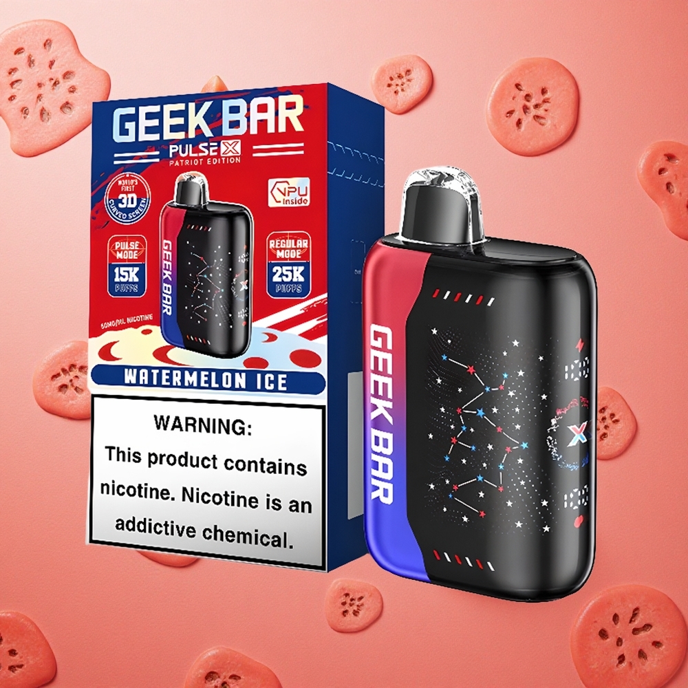GEEK BAR Pulse X 25000 Puffs 18mL E-Liquido Pre-riempito Patriot Edizione Italia wholesale