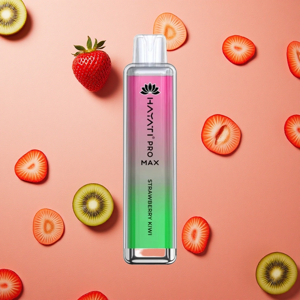 Hayati Pro Max 4000 Puffs Fragola Kiwi 2ml Serbatoio 1400mAh Batteria Ricaricabile Italia Wholesale