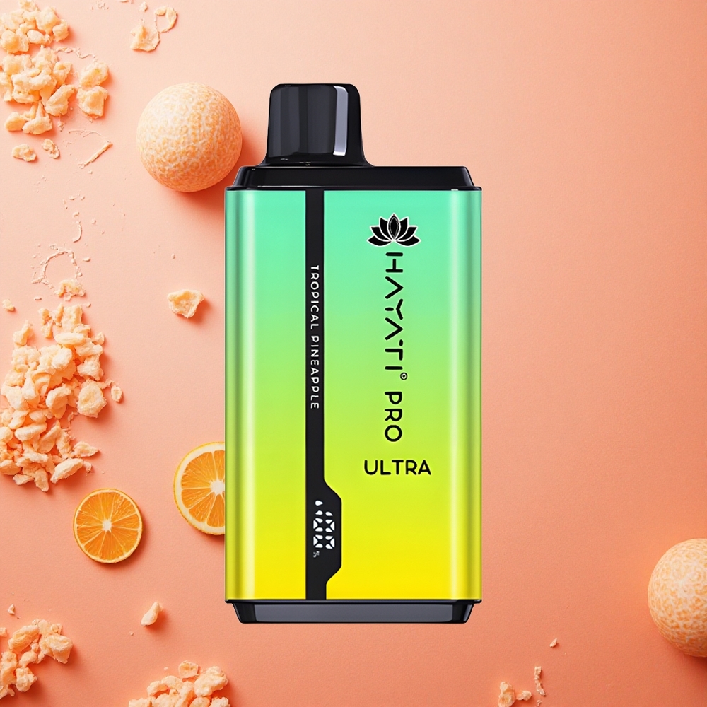 Hayati Pro Ultra 15000 Puffs 2 12ml Capacità Ananas Tropicale Italia wholesale
