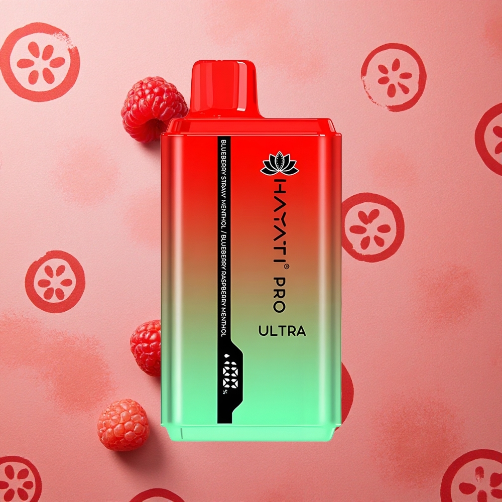 Hayati Pro Ultra 15000 Puffs 850mAh 2 12ml Mirtillo Fragola Mentolo Italia wholesale