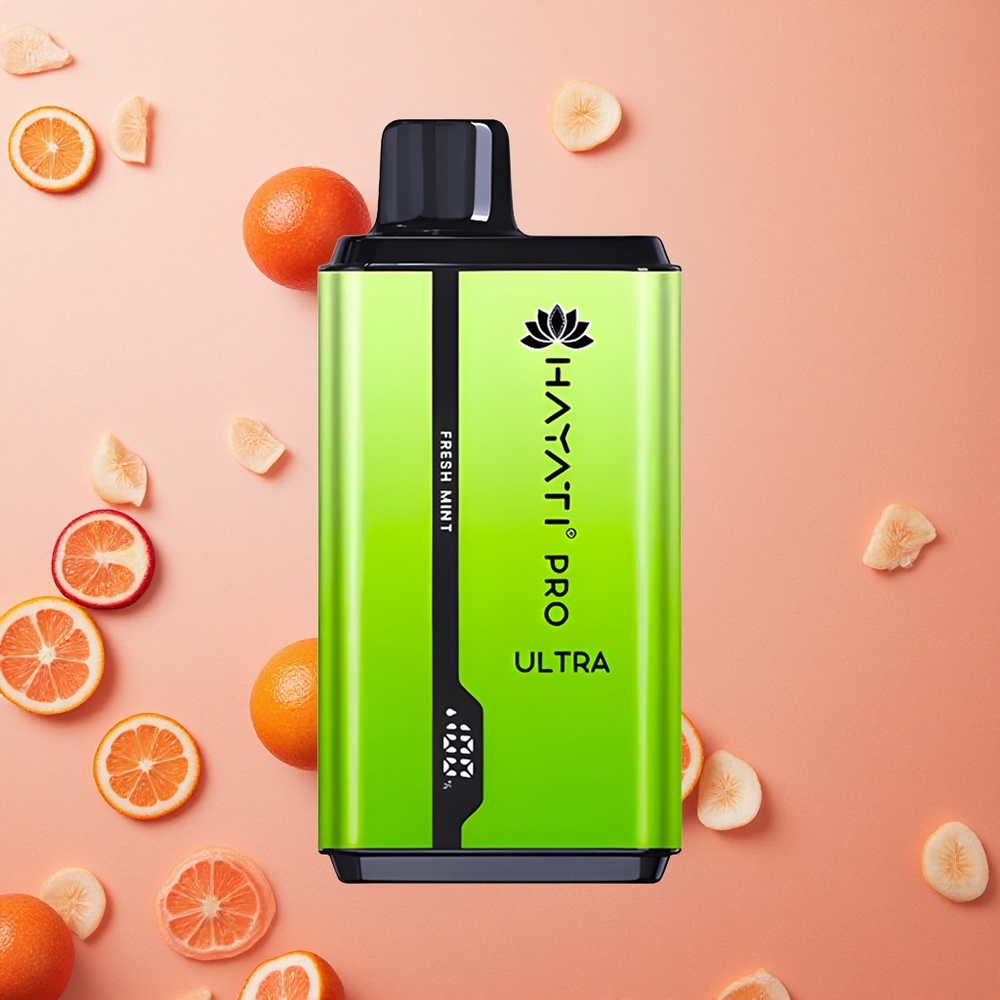 Hayati Pro Ultra 15000 Puffs Capacità 24ml Menta Fresca Italia wholesale