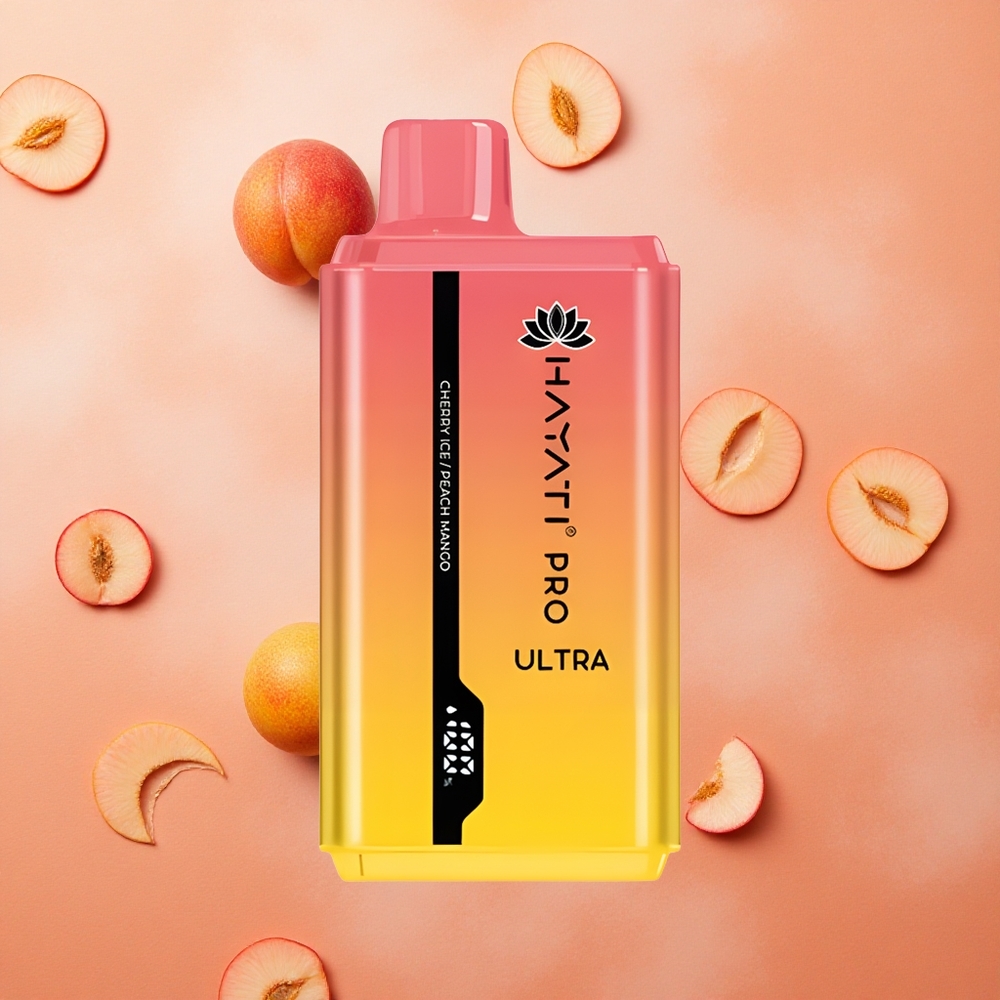 Hayati Pro Ultra 15000 Puffs Capacità E-Liquido 2 12ml Ghiaccio di Ciliegia Italia wholesale