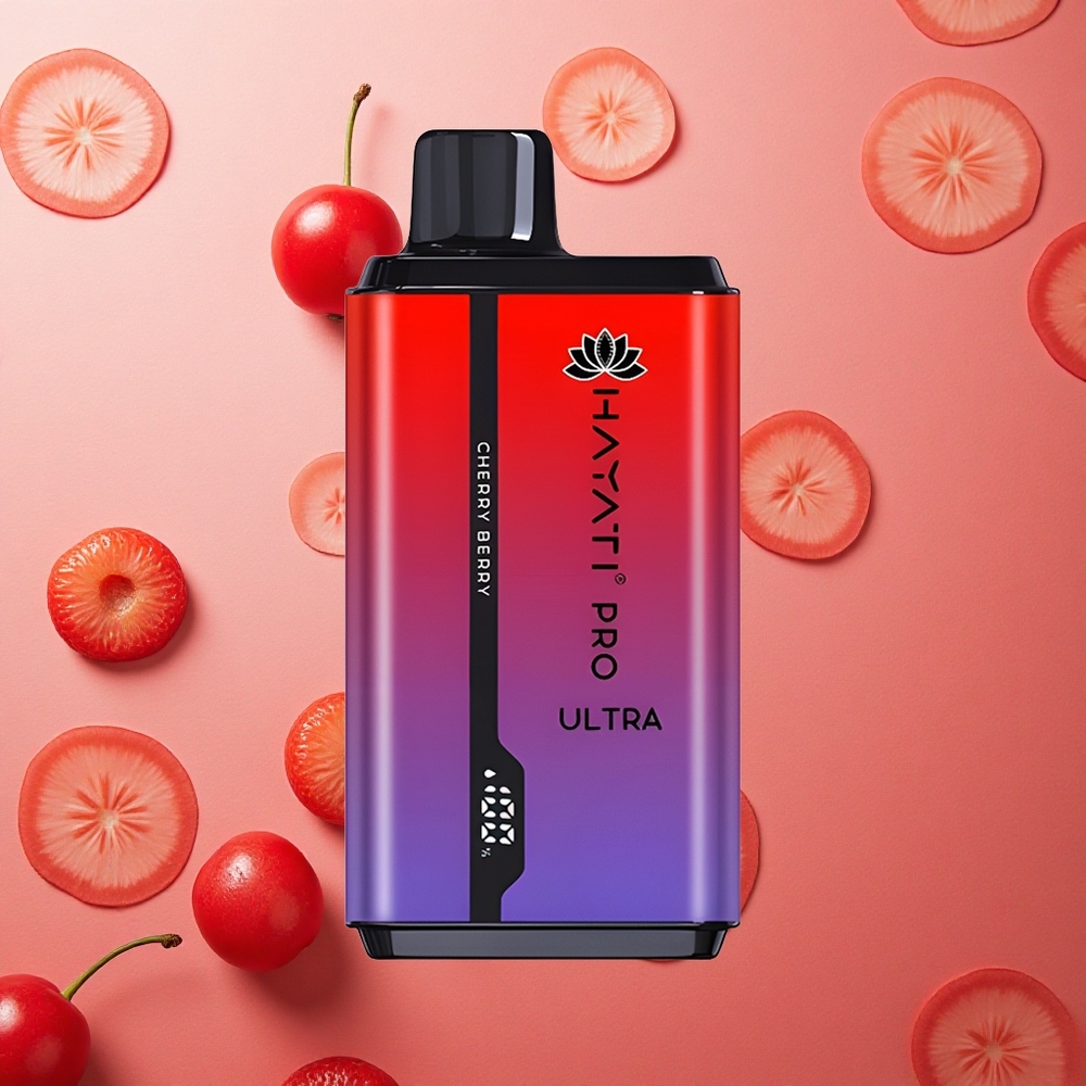 Hayati Pro Ultra 15000 Puffs Ciliegia Bacca Batteria 850mAh Italia wholesale