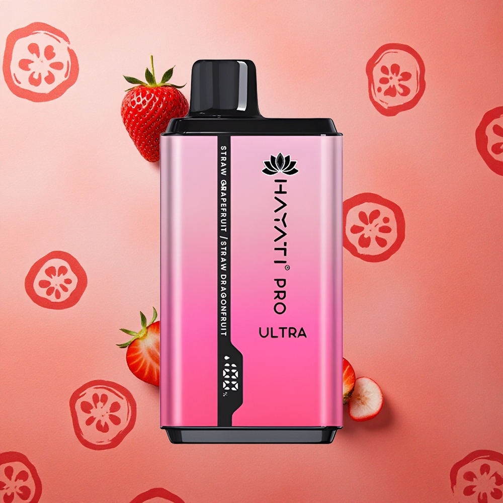 Hayati Pro Ultra 15000 Puffs Fragola Pompelmo 850mAh 2 12ml Italia wholesale