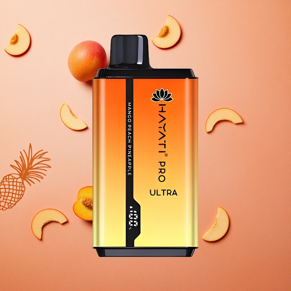 Hayati Pro Ultra 15000 Puffs Mango Pesca Ananas 850mAh 2 12ml Italia wholesale
