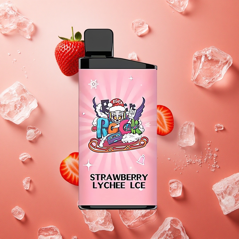 IGET Bar 3500 Puffs Fragola Litchi Ghiaccio 1.2 Ohm Mesh Coil 1400 mAh Italia wholesale