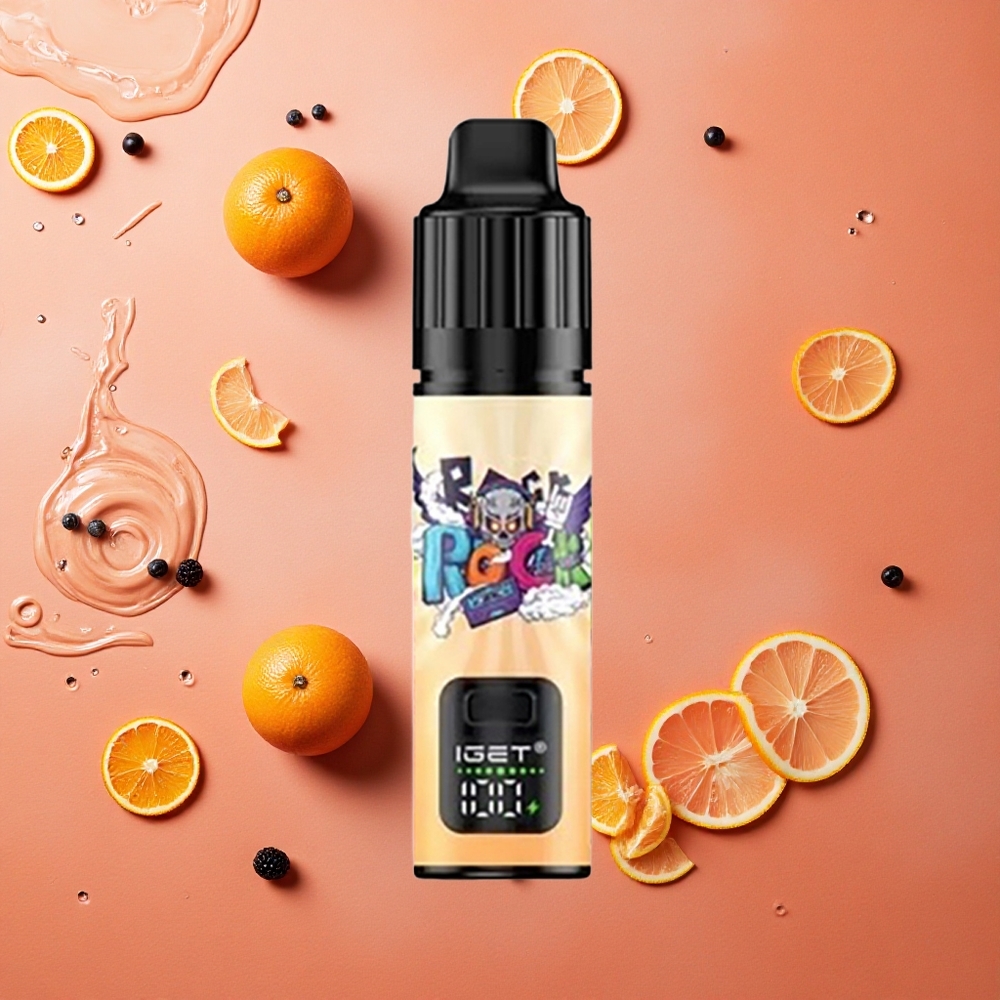 IGET BAR PLUS S3 POD 10000 Puffs Mirtillo Ananas Arancia 18 ml E-liquid 5% Nicotina Italia wholesale