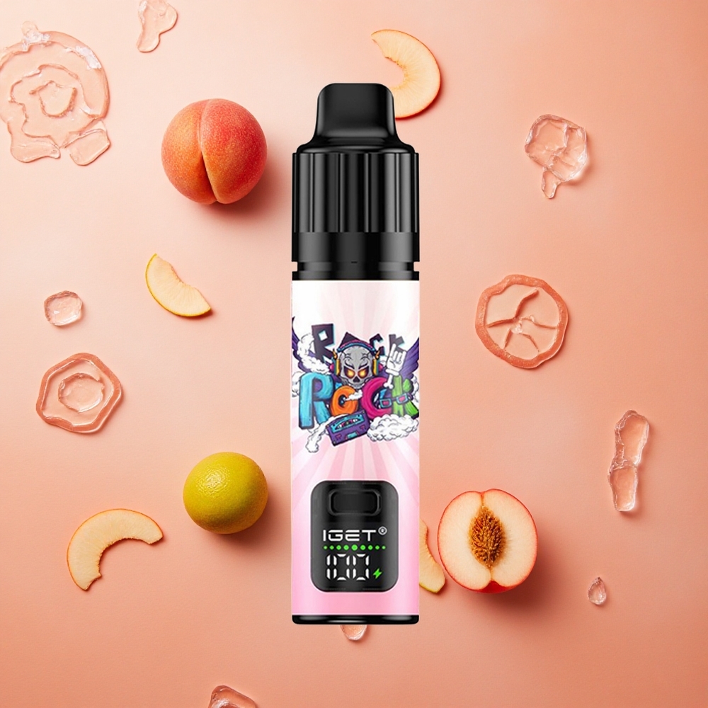 IGET BAR PLUS S3 POD 10000 Puffs Pesca Lychee Lime Ghiaccio 5% Nicotina 18 ml E-liquid Italia wholesale