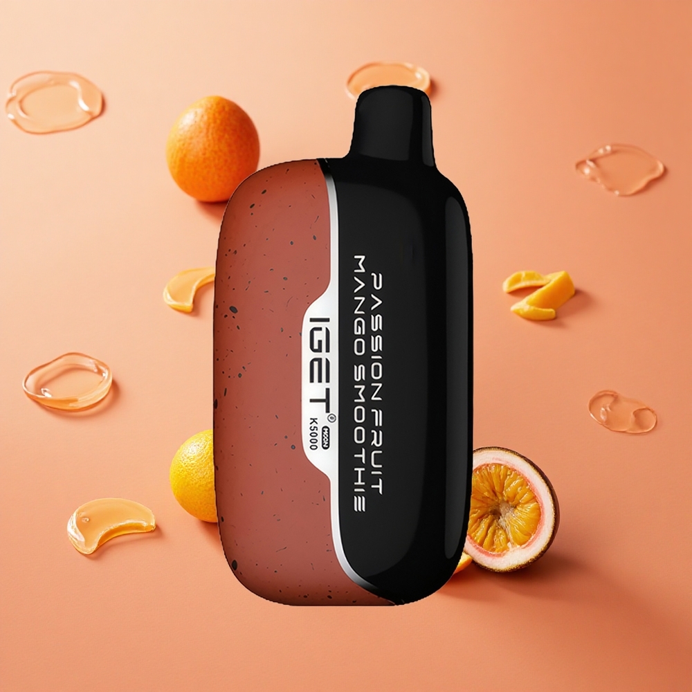 IGET Moon K5000 Puffs Frutto della Passione Mango Frullato 81.5 g 1.35 Ohm Italia wholesale