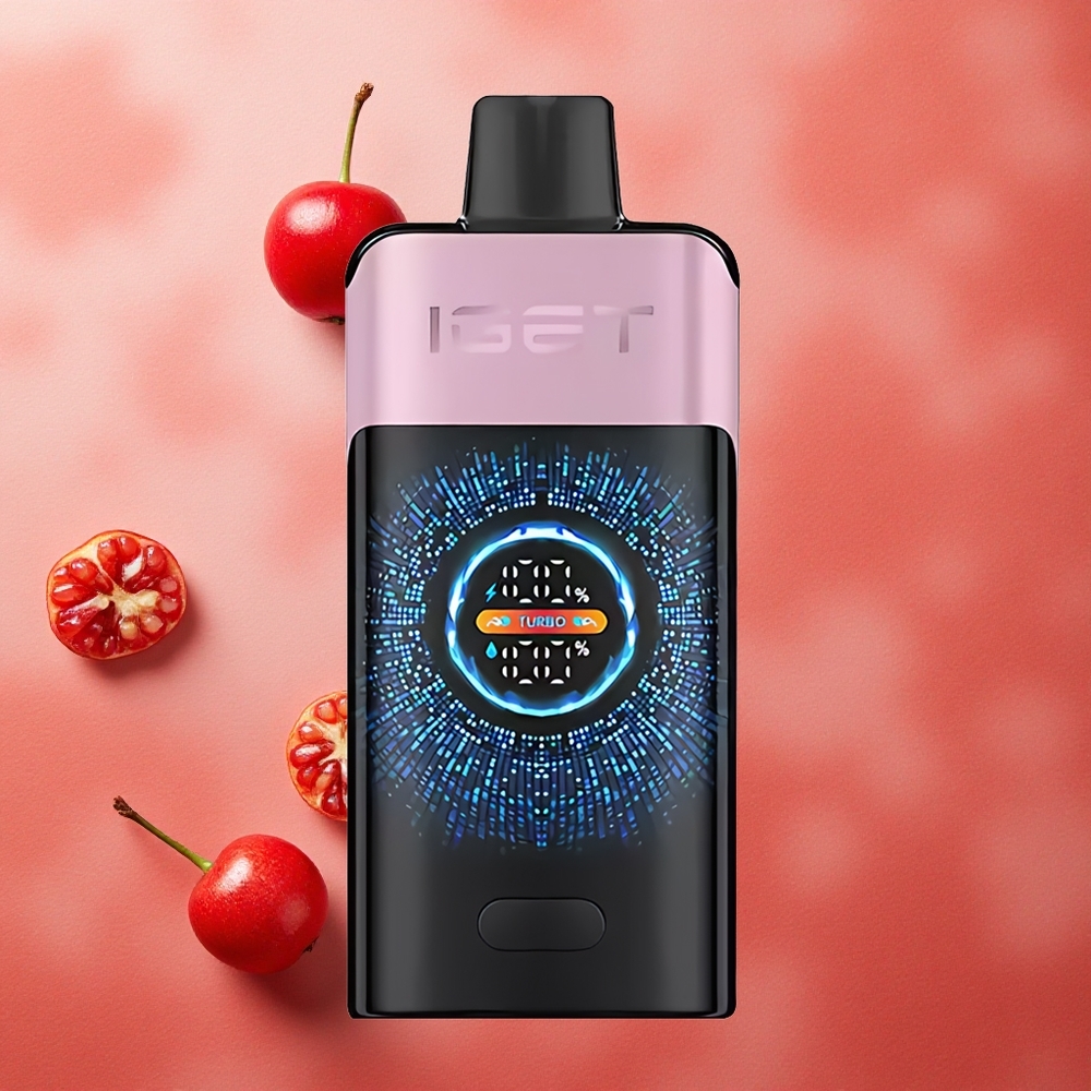 IGET ONE 12000 Puffs Ciliegia Melograno Schermo Curvo a Colori 2700 mAh Italia wholesale