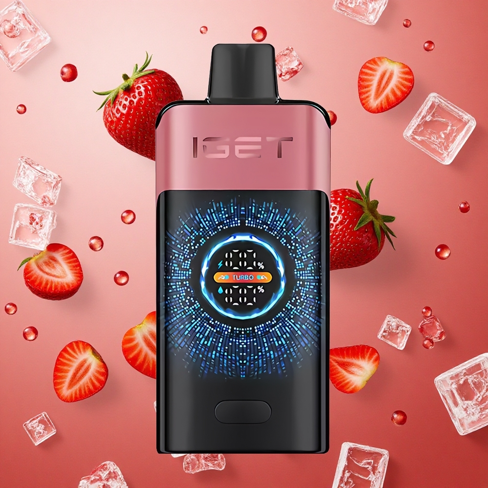 IGET ONE 12000 Puffs Fragola Melograno Ghiaccio con Schermo Curvo a Colori e Batteria 2700 mAh Italia wholesale