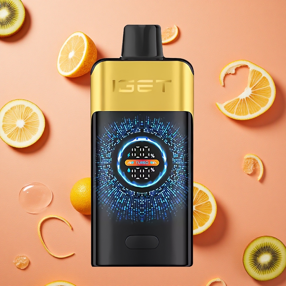 IGET ONE 12000 Puffs Kiwi Ananas Schermo Curvo a Colori Grande Italia wholesale