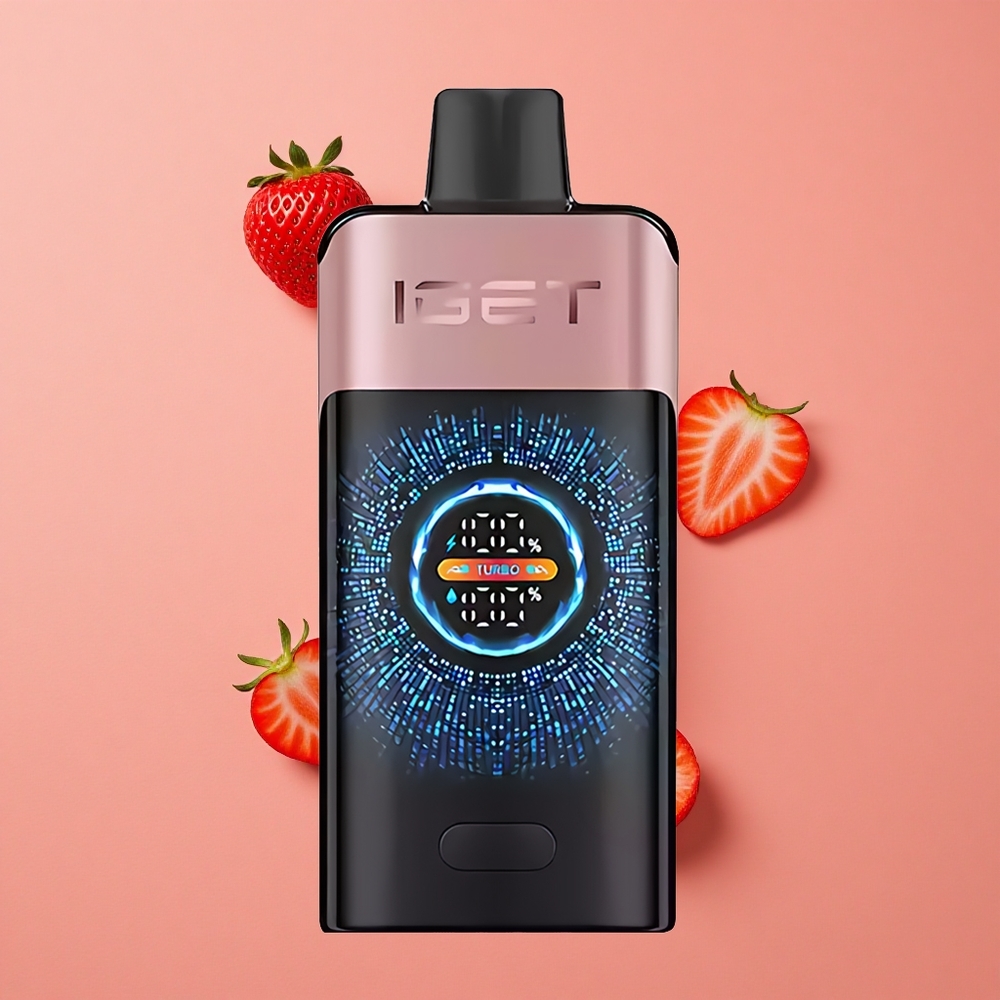 IGET ONE 12000 Puffs Materiale PCTG+ALU+PC Batteria 2700 mAh Chupa Chups Fragola Italia wholesale