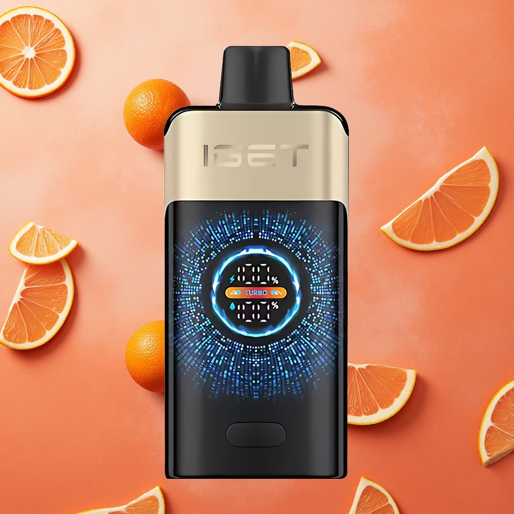 IGET ONE 12000 Puffs Materiale PCTG+ALU+PC Tropicale Arancia Monster Italia wholesale
