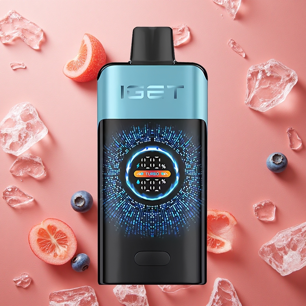 IGET ONE 12000 Puffs Mirtillo Ghiaccio Schermo Curvo a Colori 2700 mAh Batteria Italia wholesale