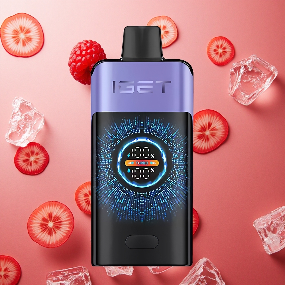 IGET ONE 12000 Puffs Schermo Curvo a Colori e Batteria 2700 mAh Lampone Uva Ghiacciata Italia wholesale