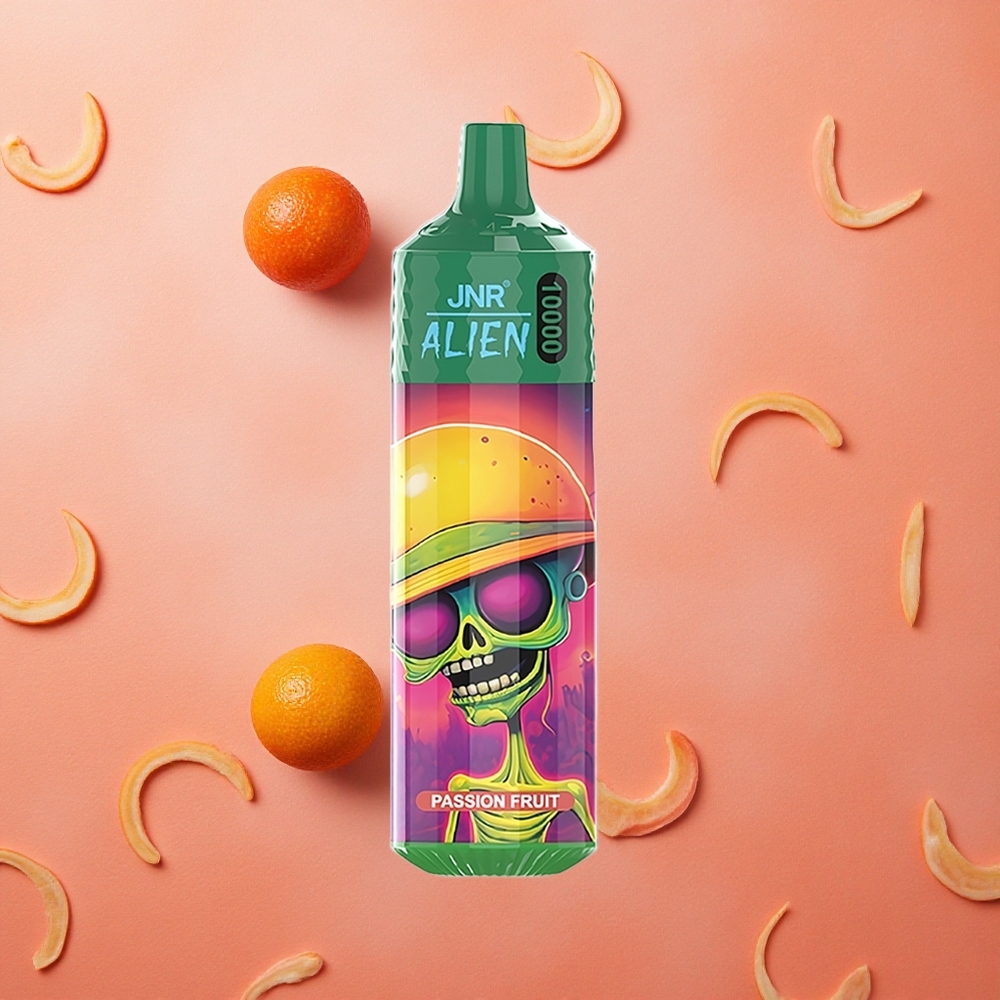 JNR Alien 10000 Puffs 20ml E-Liquido 850mAh Batteria Frutto della Passione Italia wholesale