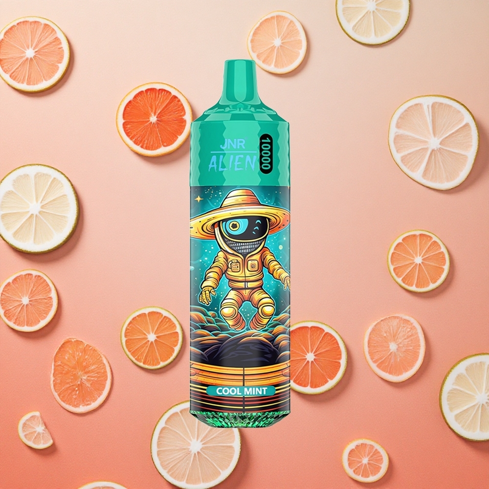 JNR Alien 10000 Puffs 20ml E-Liquido 850mAh Batteria Menta Fresca Italia wholesale