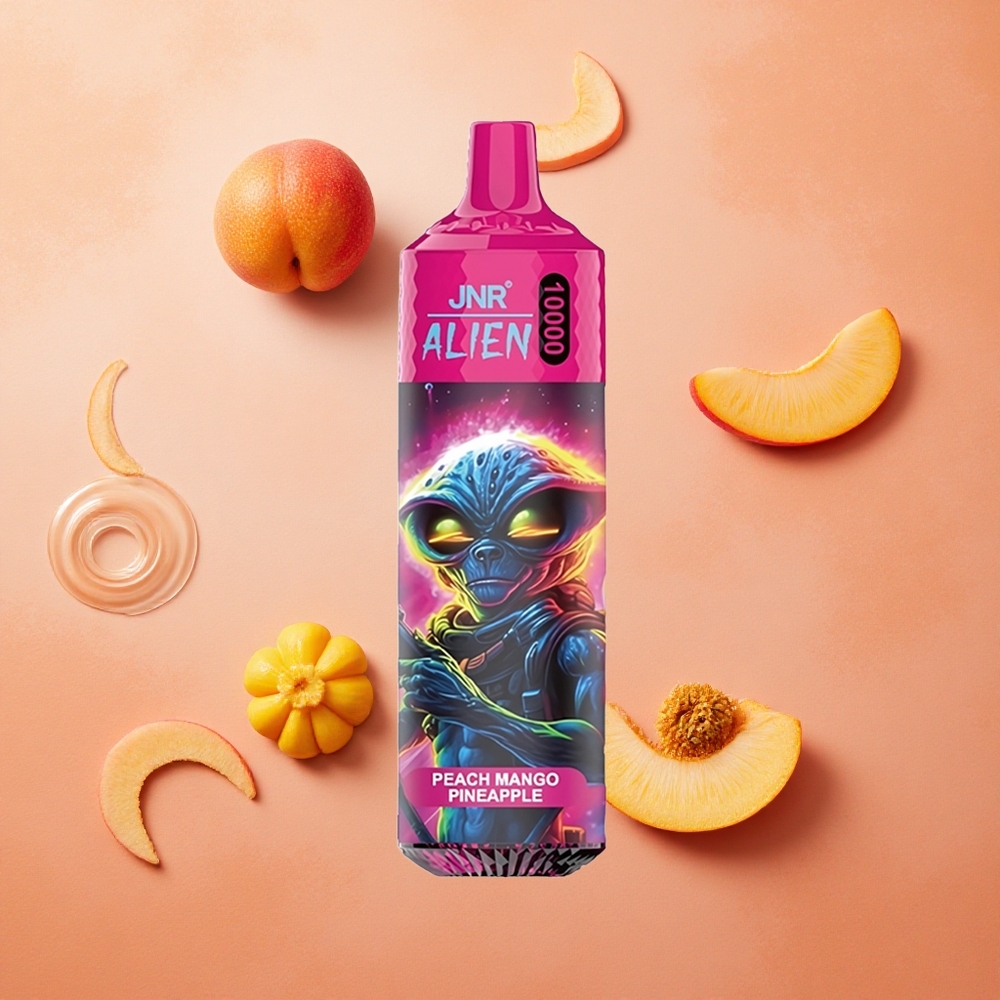 JNR Alien 10000 Puffs 20ml E-liquid 850mAh Pesca Mango Ananas Italia wholesale
