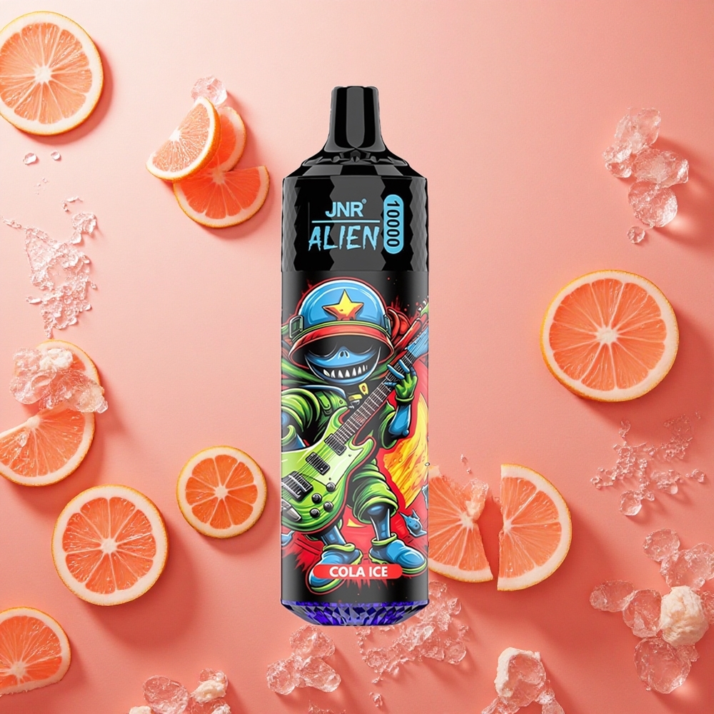 JNR Alien 10000 Puffs 20ml E-liquid Cola Ghiaccio 850mAh Batteria Italia wholesale