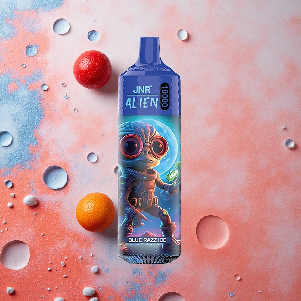 JNR Alien 10000 Puffs 850mAh 20ml Ghiaccio di Lampone Blu Italia wholesale