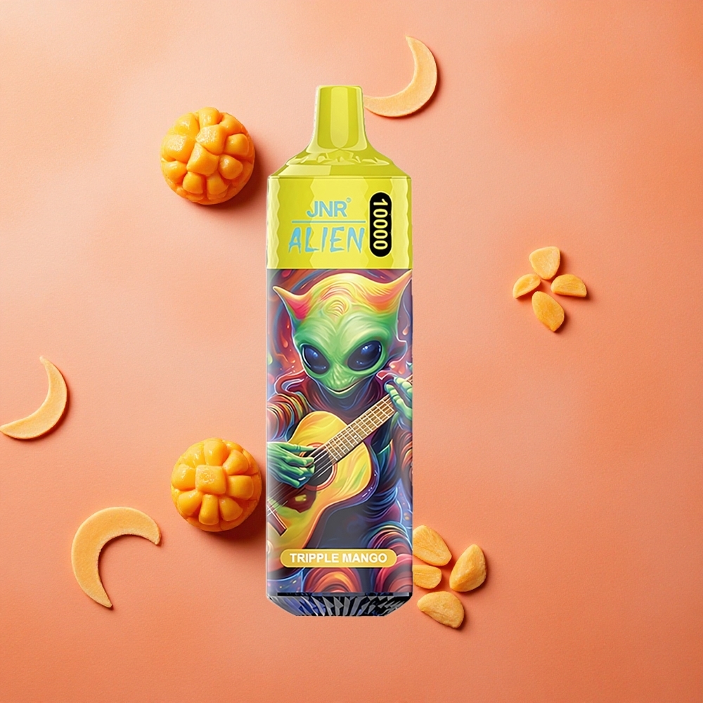 JNR Alien 10000 Puffs 850mAh Triplo Mango LED Italia wholesale