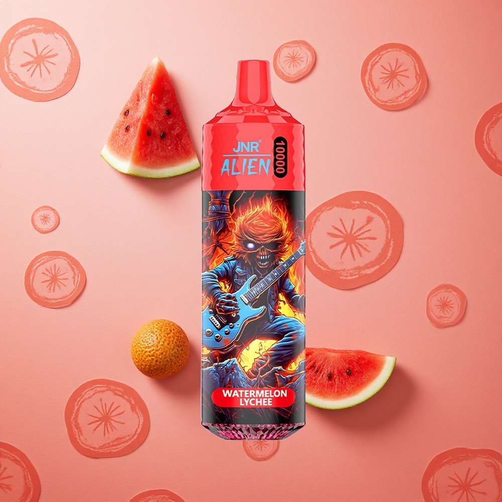 JNR Alien 10000 Puffs Anguria Litchi 850mAh Batteria 20ml E-liquid Italia wholesale