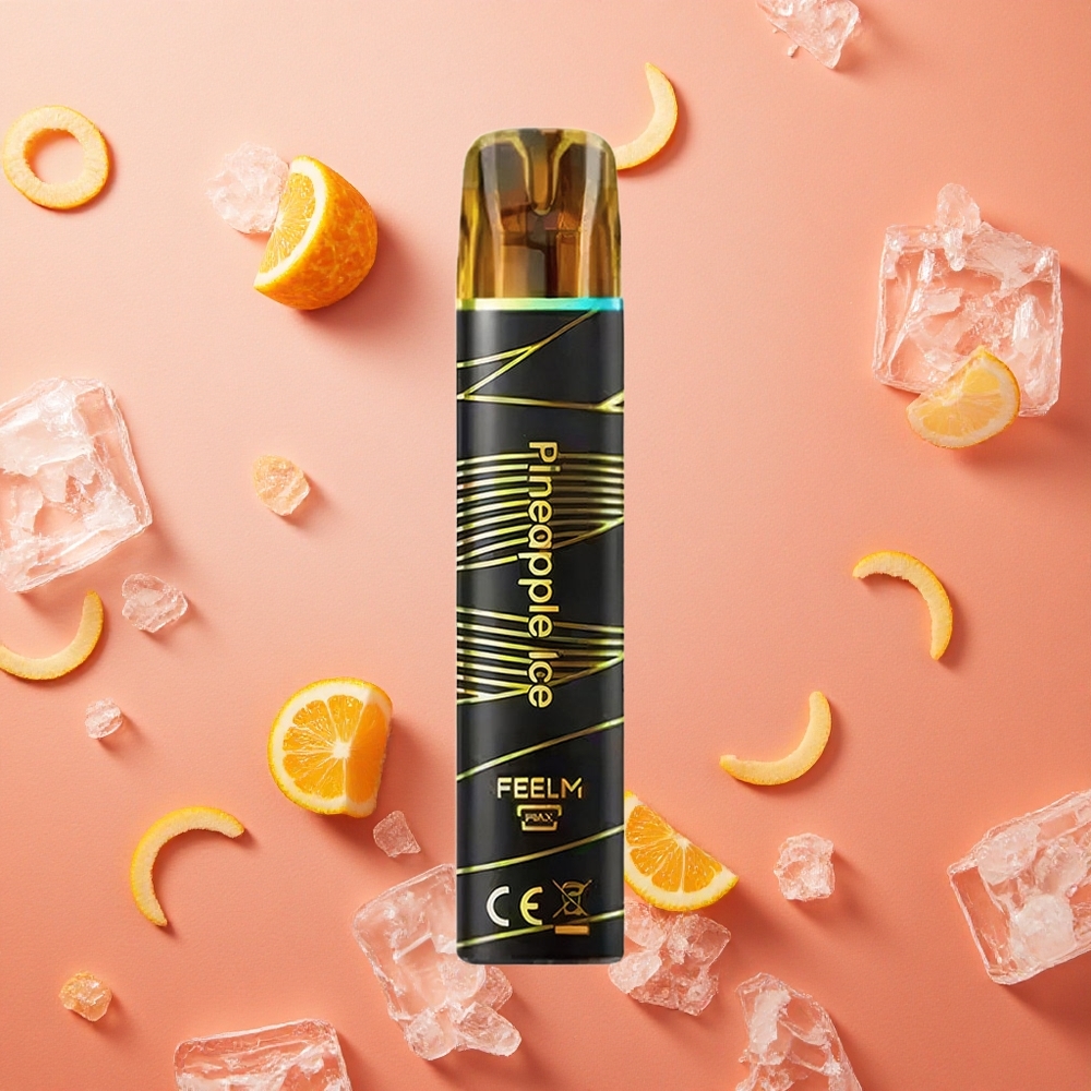 JNR Black&Golden 800 Puffs Ananas Ghiaccio 550mAh Capacità della Batteria 2ml Capacità di E-Liquid Italia wholesale