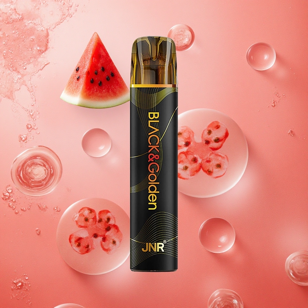 JNR Black&Golden 800 Puffs Gomma da Masticare all\'Anguria 550mAh 2ml E-Liquid Italia wholesale