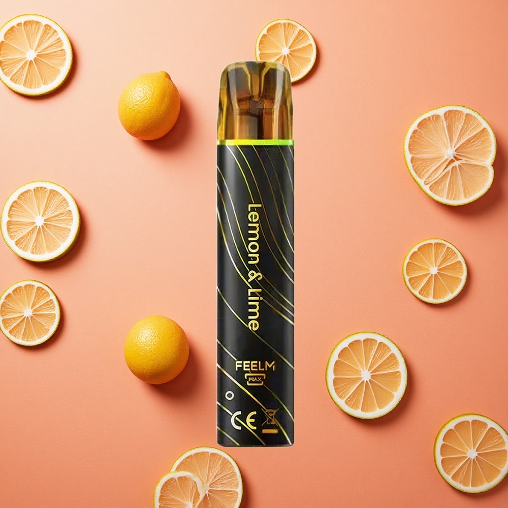 JNR Black&Golden 800 Puffs Limone & Lime 550mAh 2ml E-Liquid Italia wholesale