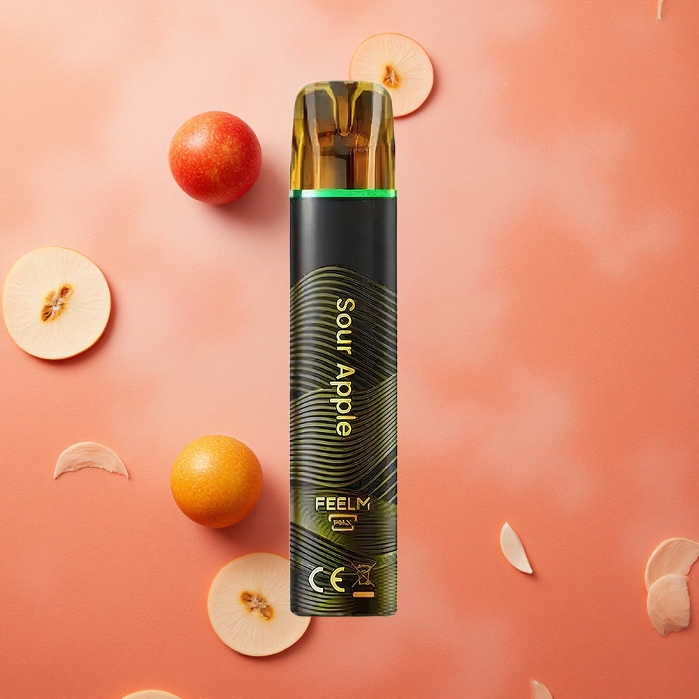 JNR Black&Golden 800 Puffs Mela Acida 550mAh 2ml E-Liquid Italia wholesale