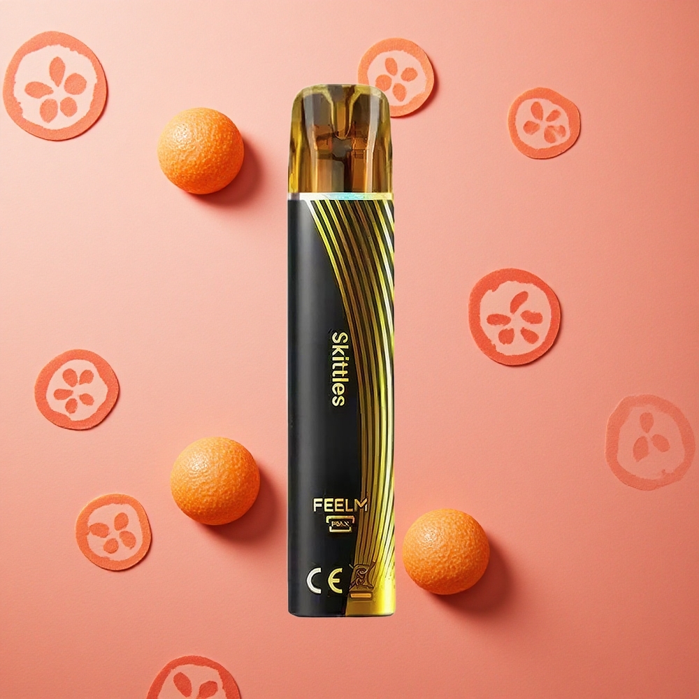 JNR Black&Golden 800 Puffs Skittles Gusto 550mAh Capacità Batteria Italia wholesale