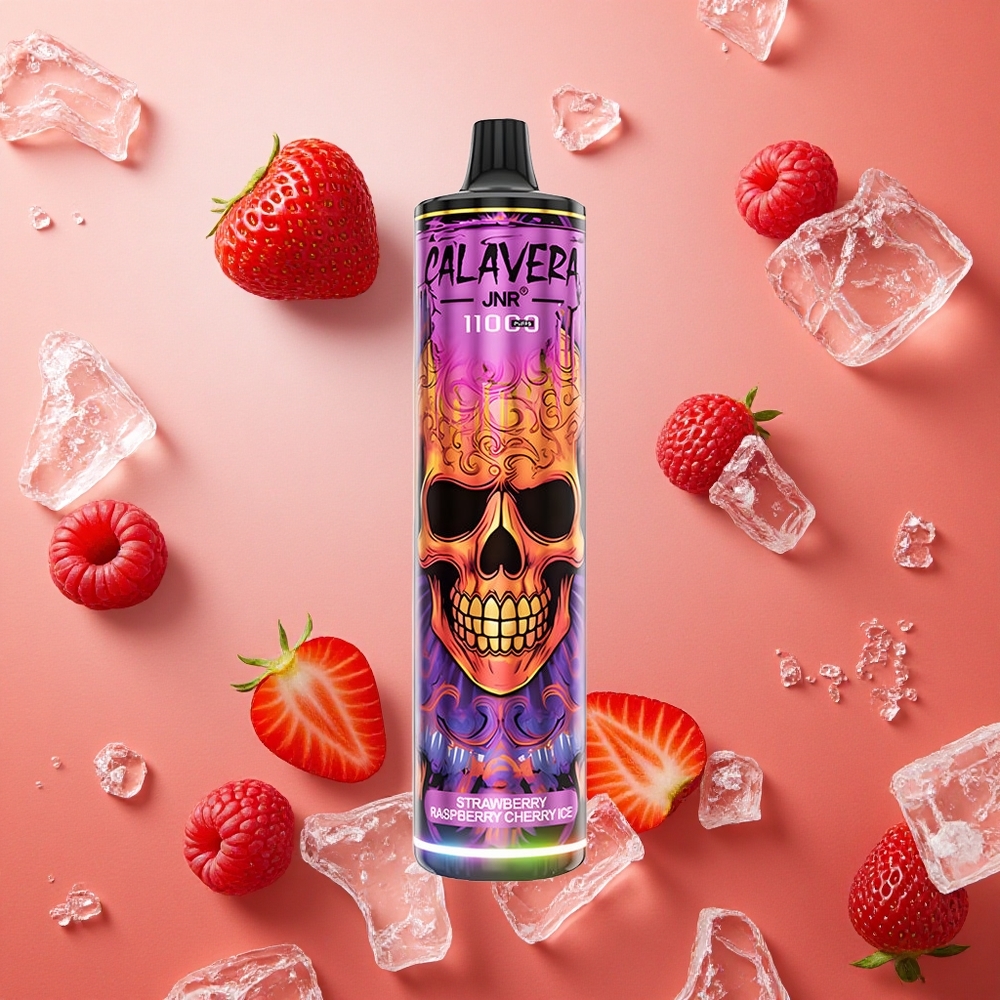 JNR Calavera 11000 Puffs Fragola Lampone Ciliegia Ghiaccio 21ml 850mAh Italia wholesale
