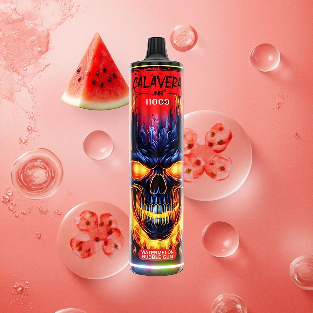 JNR Calavera 11000 Puffs Gomma da Masticare all'Anguria Porta di Ricarica Tipo-C Batteria da 850 mAh Italia wholesale