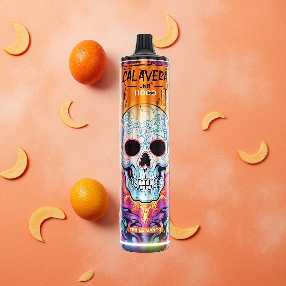 JNR Calavera 11000 Puffs Triple Mango 21ml Capacità E-Liquido 1.0ohm Mesh Coil Italia wholesale