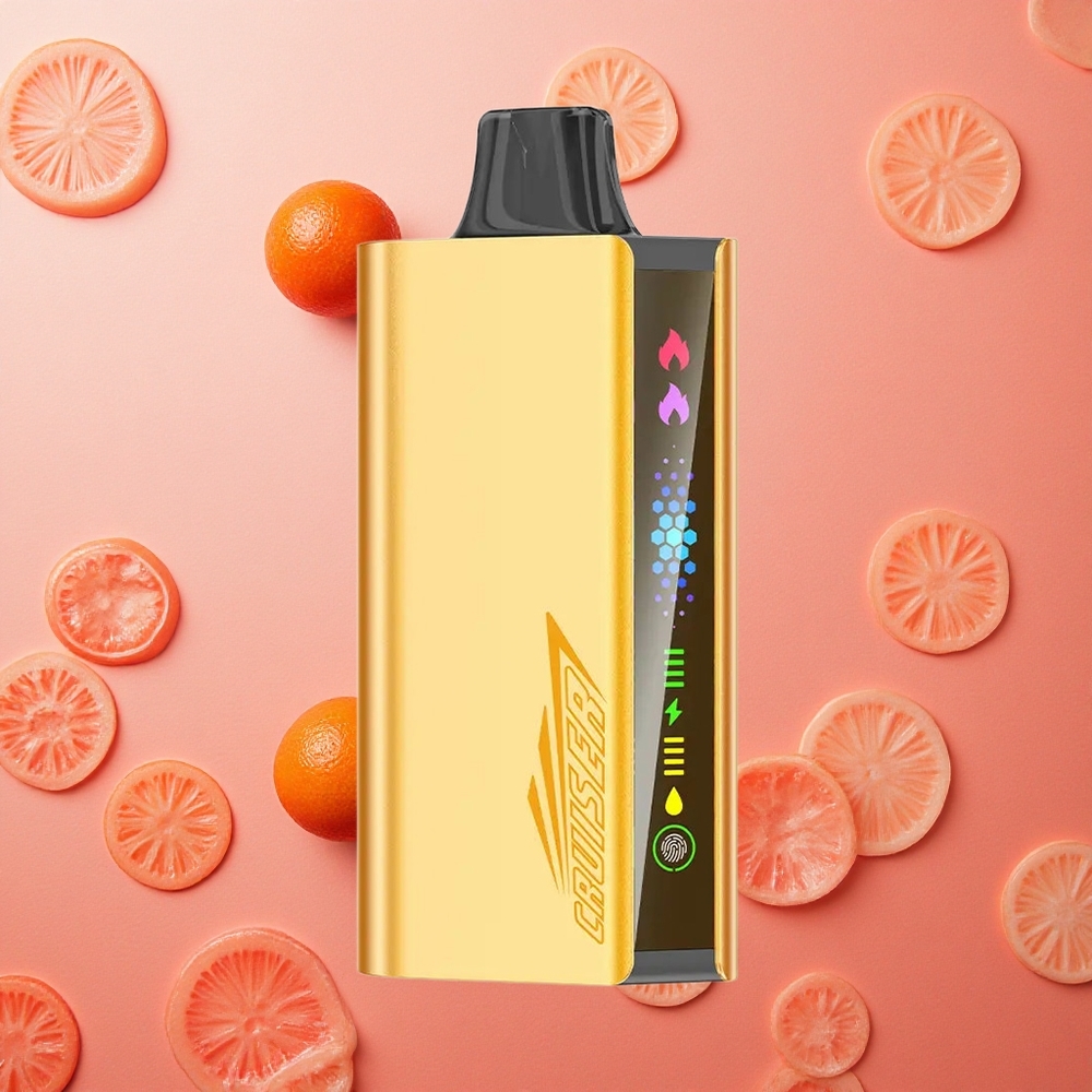 JNR Cruiser 12000 Puffs Arancia Fanta Schermo Animazione Italia wholesale