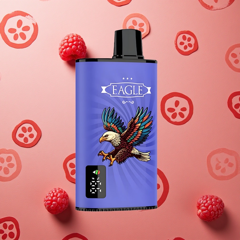 JNR EAGLE Smart 23000 Puffs Mirtillo Lampone Ciliegia Schermo Digitale Batteria 750mAh Italia wholesale