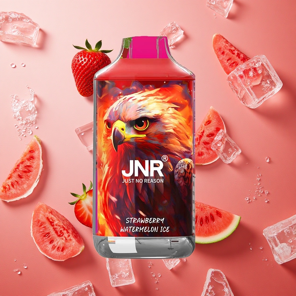 JNR Falcon 16000 Puffs Fragola Anguria Ghiaccio Display Intelligente LED 22ml E-liquid Italia wholesale
