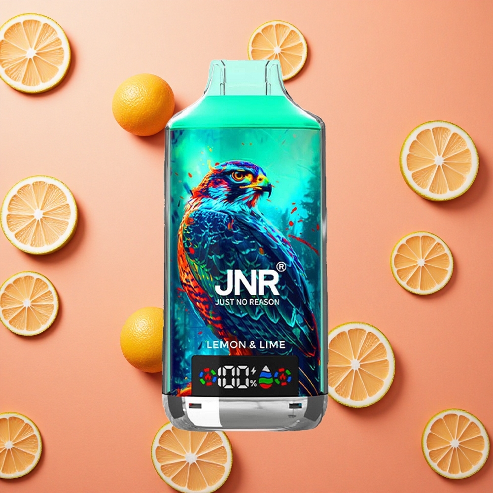 JNR Falcon X 18000 Puffs Display Digitale Ricarica Rapida Type-C Lime Limone Italia wholesale