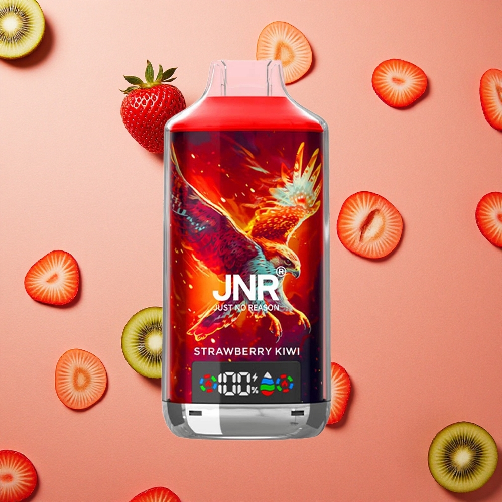 JNR Falcon X 18000 Puffs Fragola Kiwi Display Digitale Carica Rapida Type-C Italia wholesale
