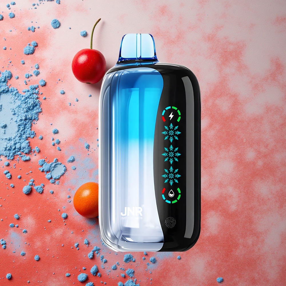 JNR Flex Ice 21000 Puffs Scoppio Ciliegia Blu Schermo Tattile Italia wholesale